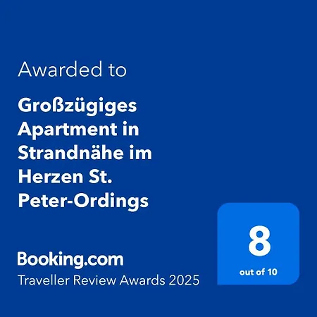 Grosszuegiges In Strandnaehe Im Herzen St. Peter-ordings Apartmán *